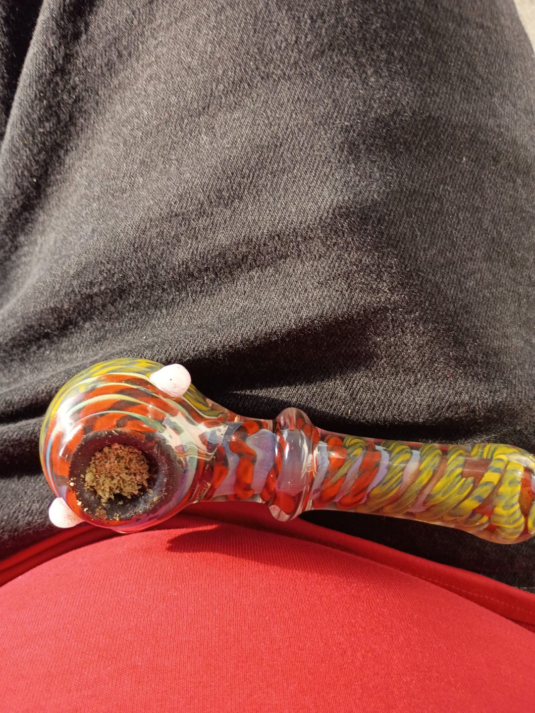Customer photo review of Jet Fuel Gelato Exotic THCA Flower Hybrid 10g 🟢