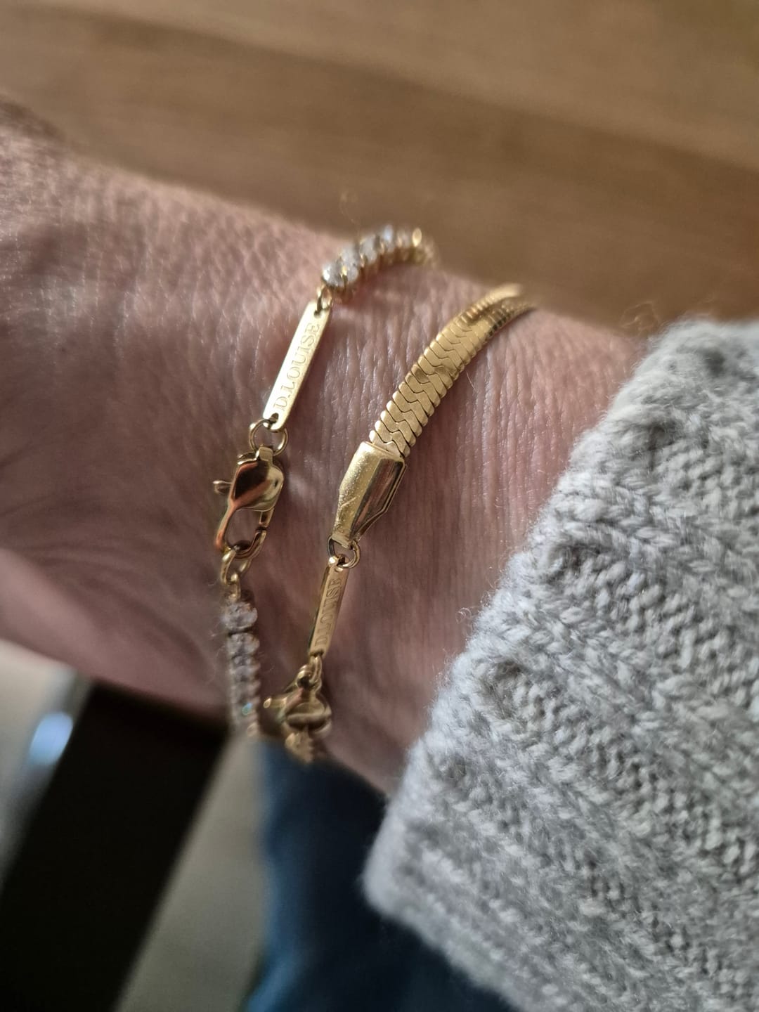 Customer photo review of Essentials Bracelet