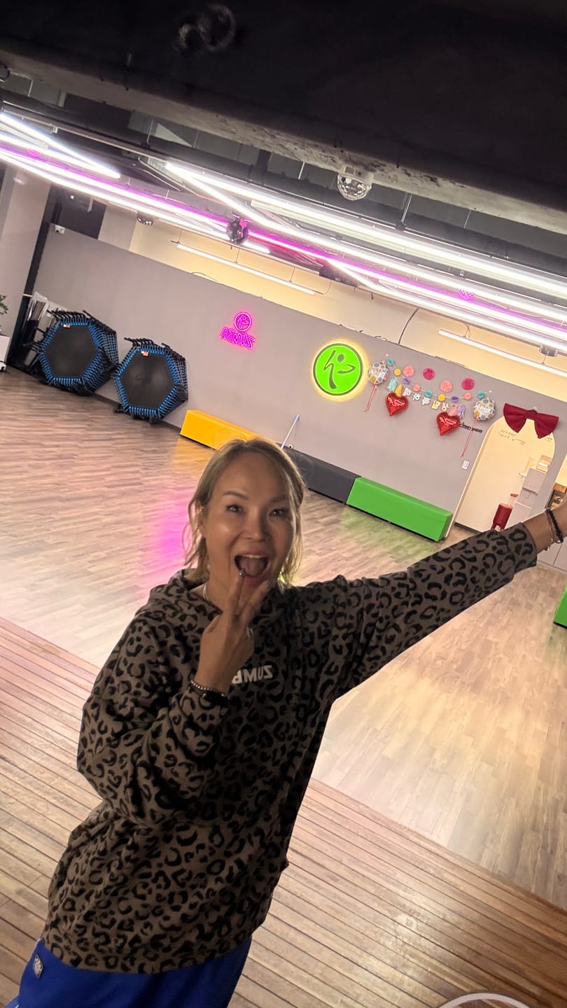 Customer photo review of Zumba Modal Printed Pullover Sweatshirt