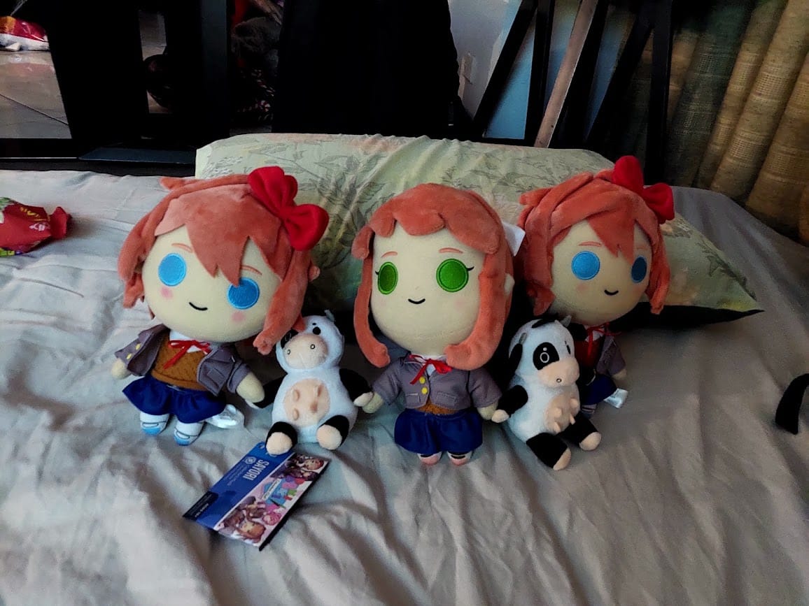 Customer photo review of Doki Doki Literature Club - Sayori Collector's Plush