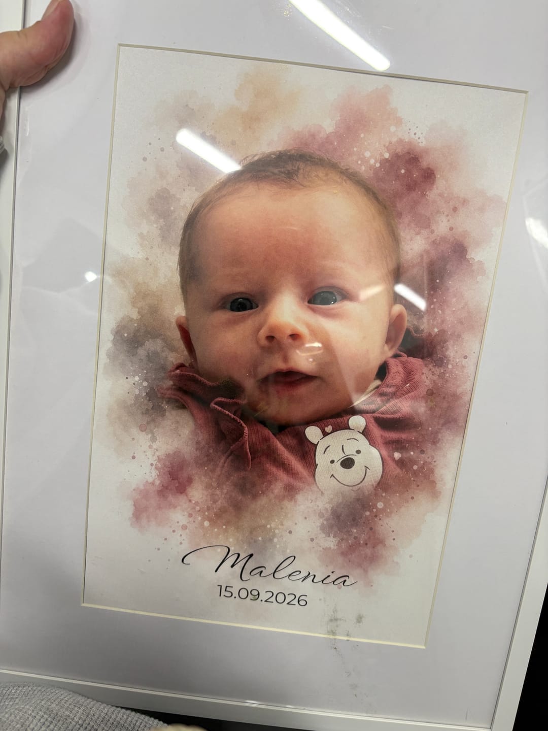 Customer photo review of Euer Foto als Kunstwerk – mit Live-Vorschau, als Poster oder Leinwand