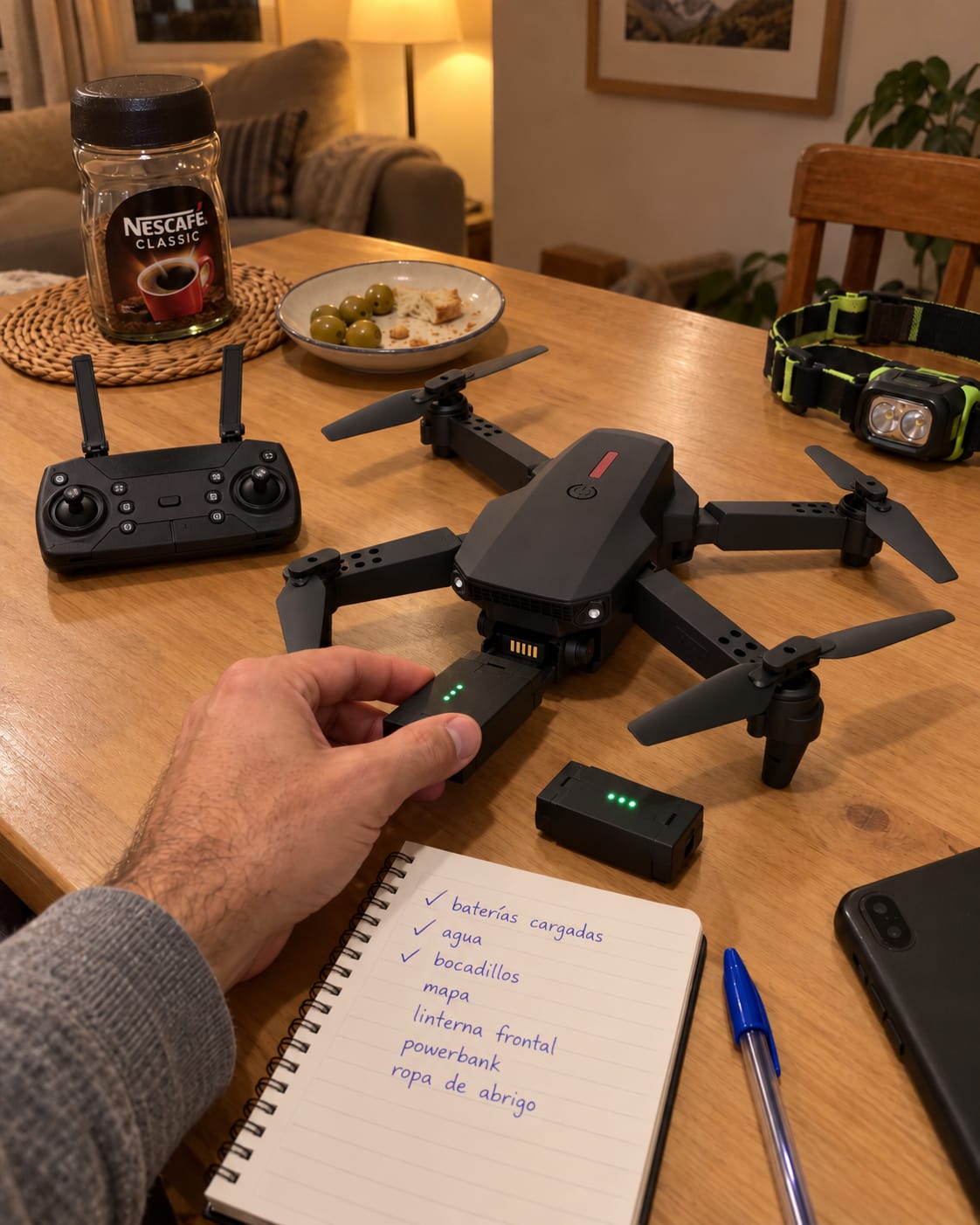 Customer photo review of Batería Extra para Dron (1 ud.)