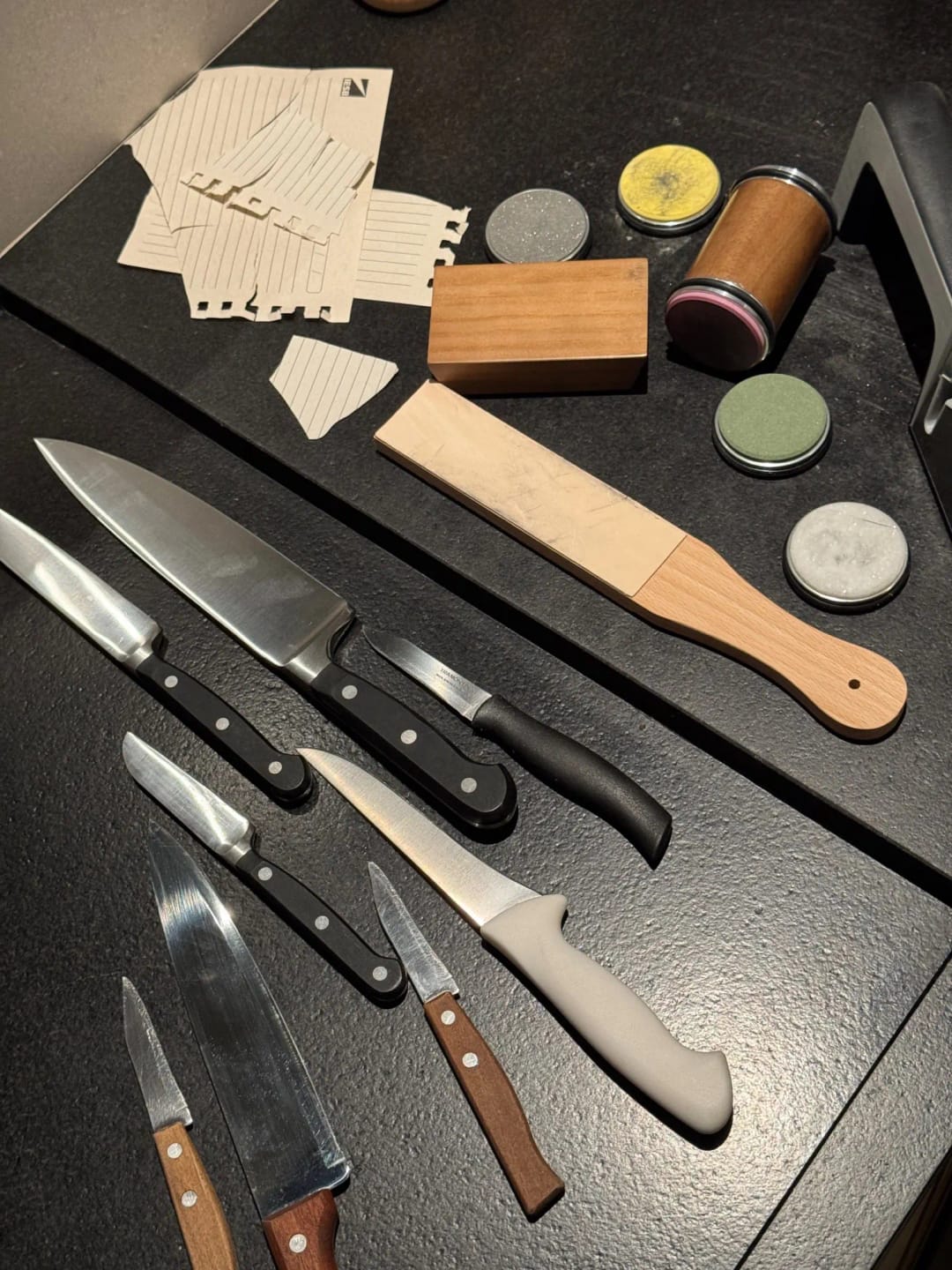 Customer photo review of Rollmaster Rolling Knife Sharpener™