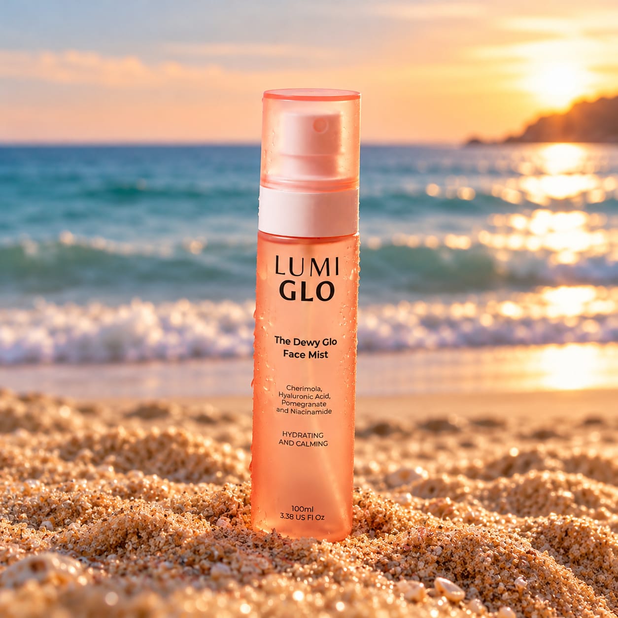 Customer photo review of The Dewy Glo Face Mist