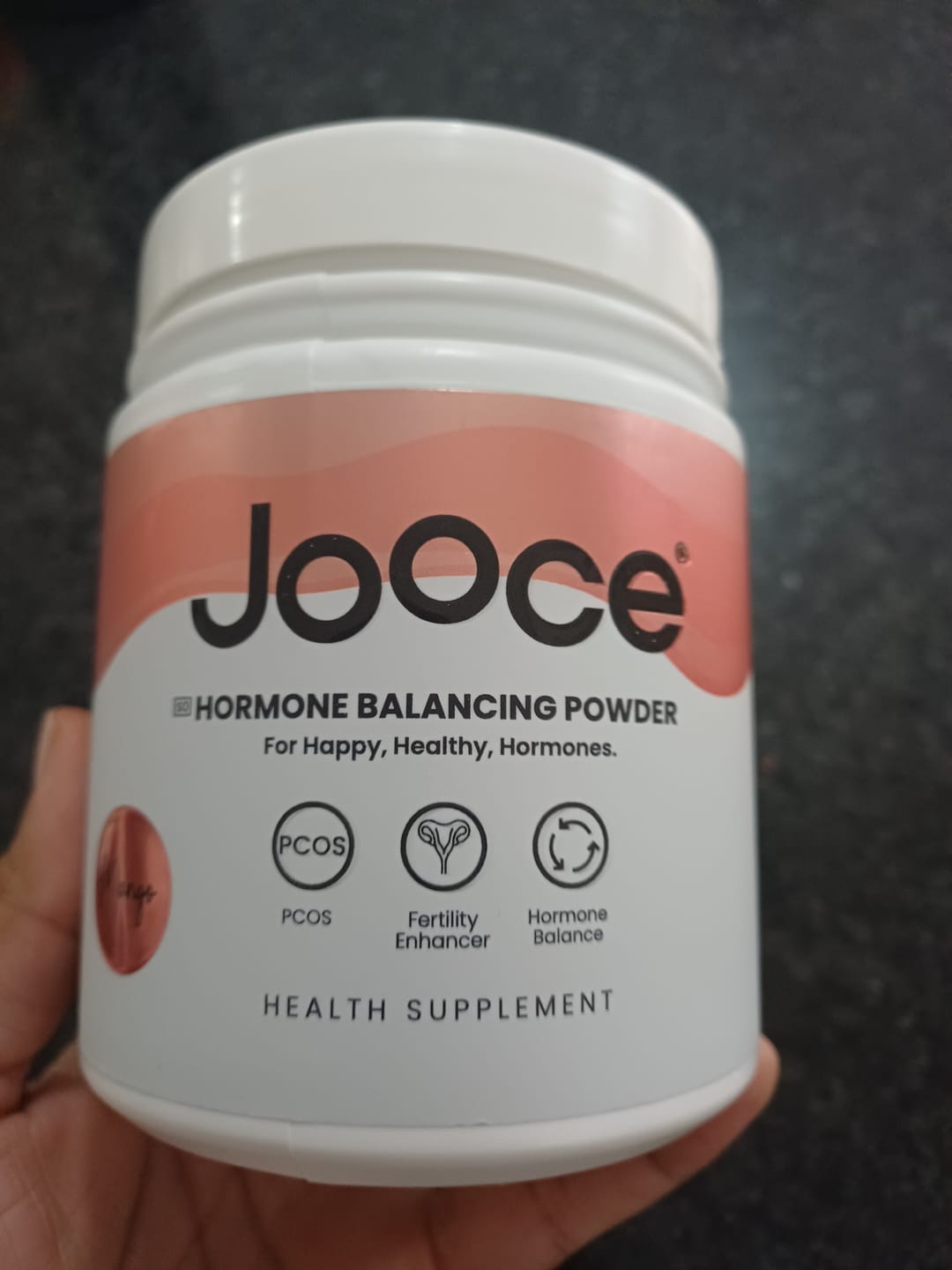 Customer photo review of JOOCE Hormone Balance Powder