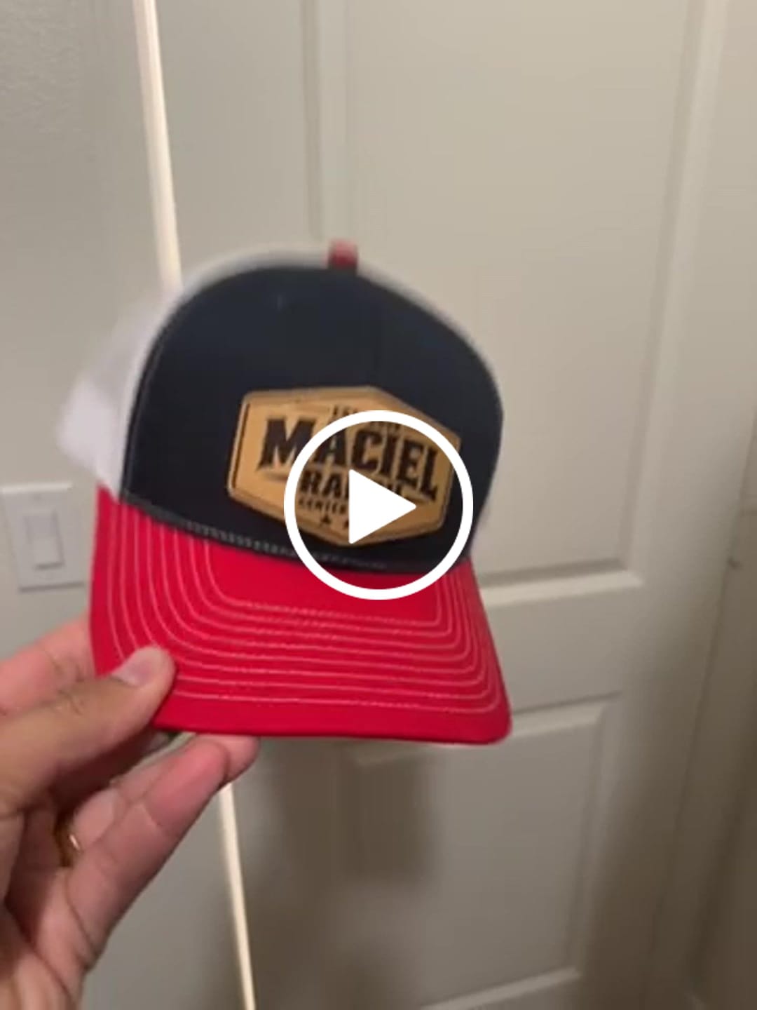 Customer video review of Richardson 112 Custom Leather Patch Hats