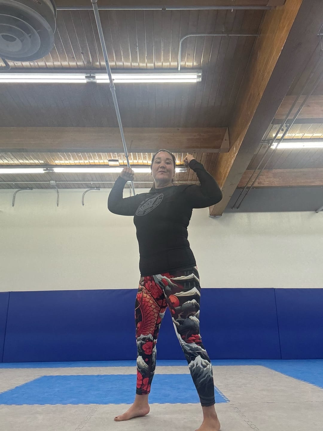 Customer photo review of KAIDO DRAGON WOMEN LEGGINGS