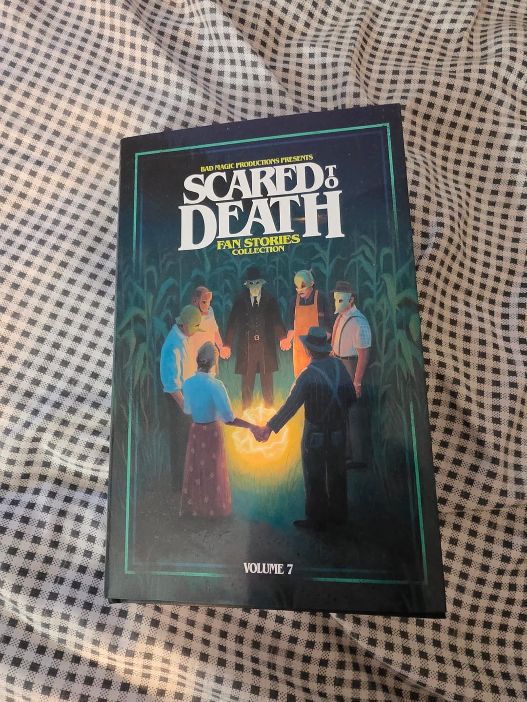 Customer photo review of Scared To Death Book Vol 7 SIGNED COPY!