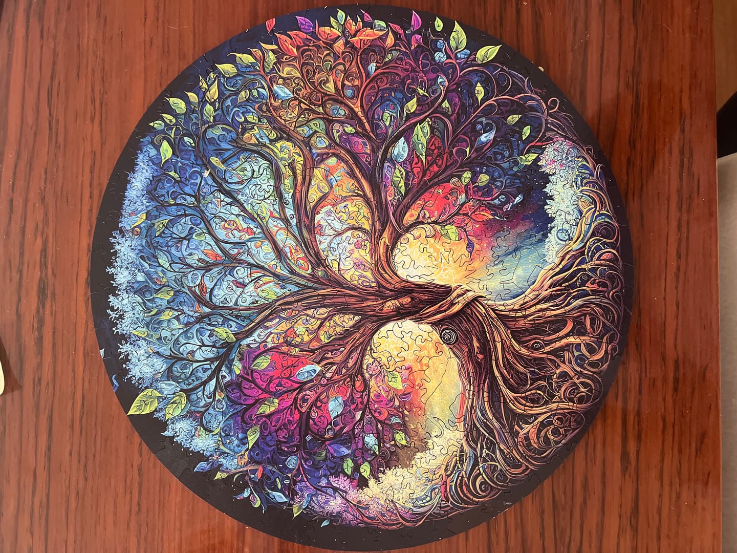 Customer photo review of Hayat Ağacı - Ahşap Puzzle