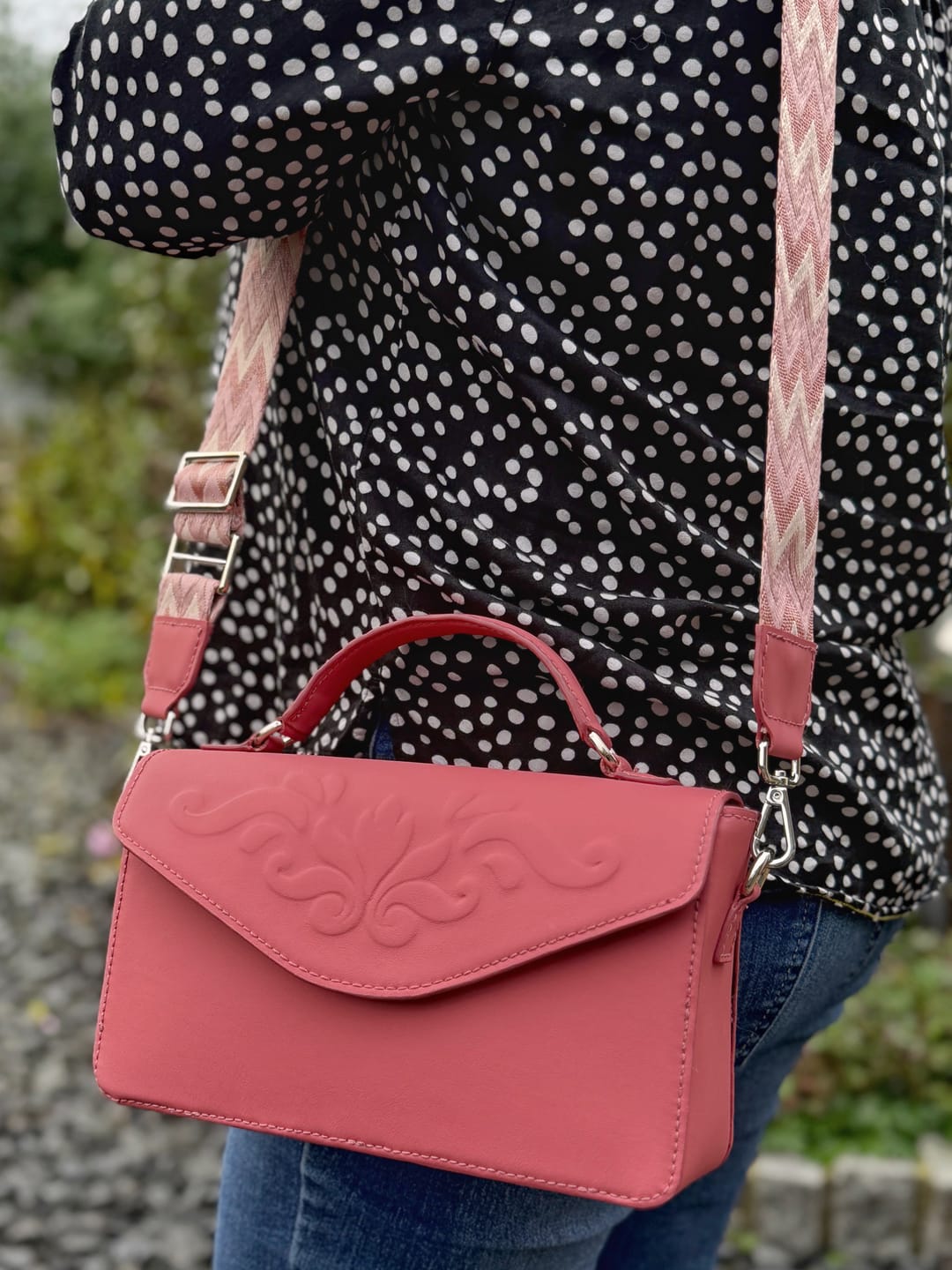 Customer photo review of DIY-Box: The Ultimate Crossbody
