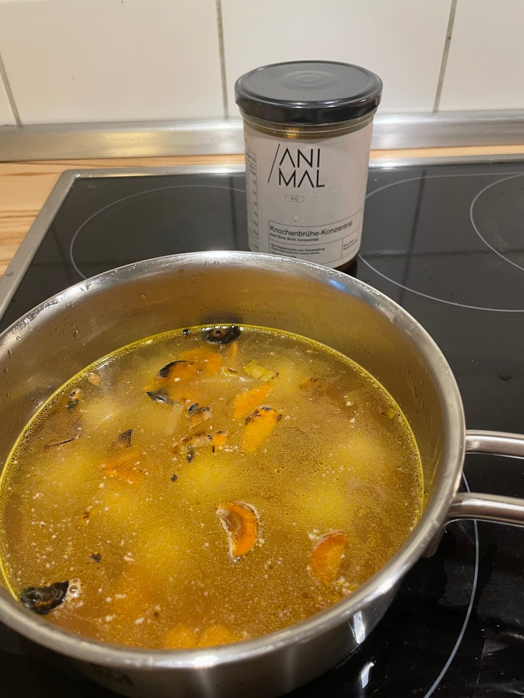 Customer photo review of Bio Knochenbrühe Konzentrat 440g