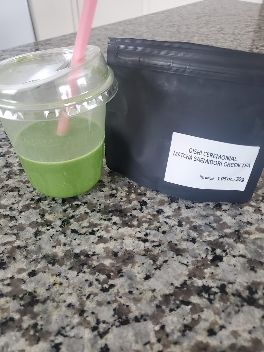 Customer photo review of Oishi Ceremonial Matcha Saemidori
