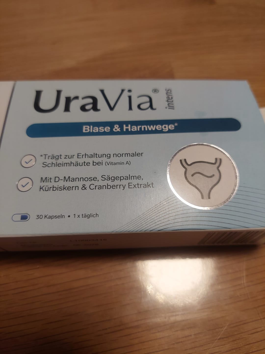 Customer photo review of UraVia® intens – Blase & Harnwege