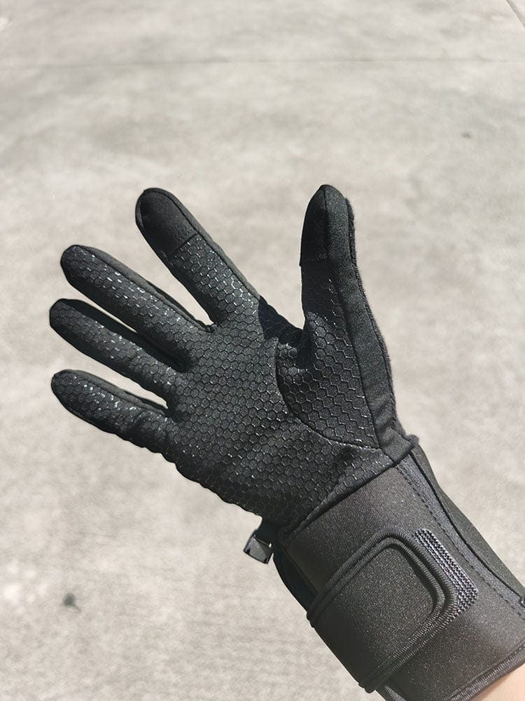 Customer photo review of Savior Heat Ultra-Thin Heated Glove Liners - Slim Rechargeable Electric Gloves for Typing, Driving & Winter Sports