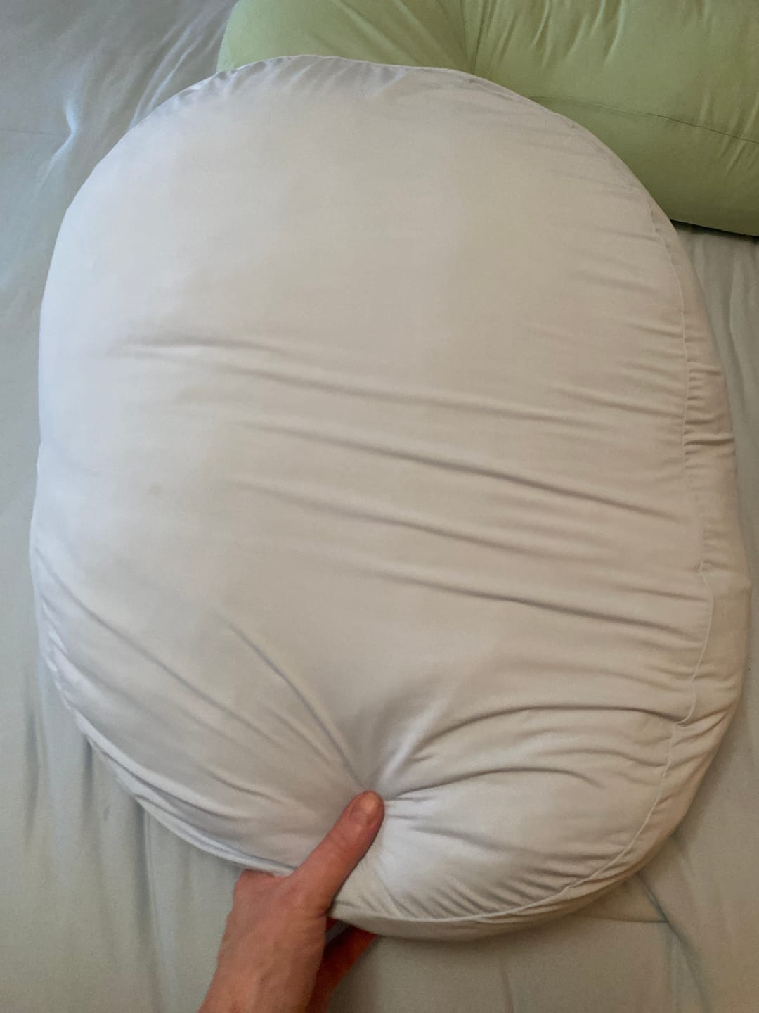 Customer photo review of Pebble Pillow