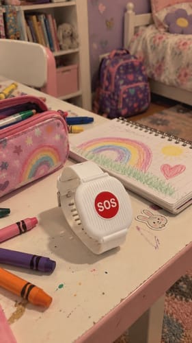 Customer photo review of SOS Alert Wristband
