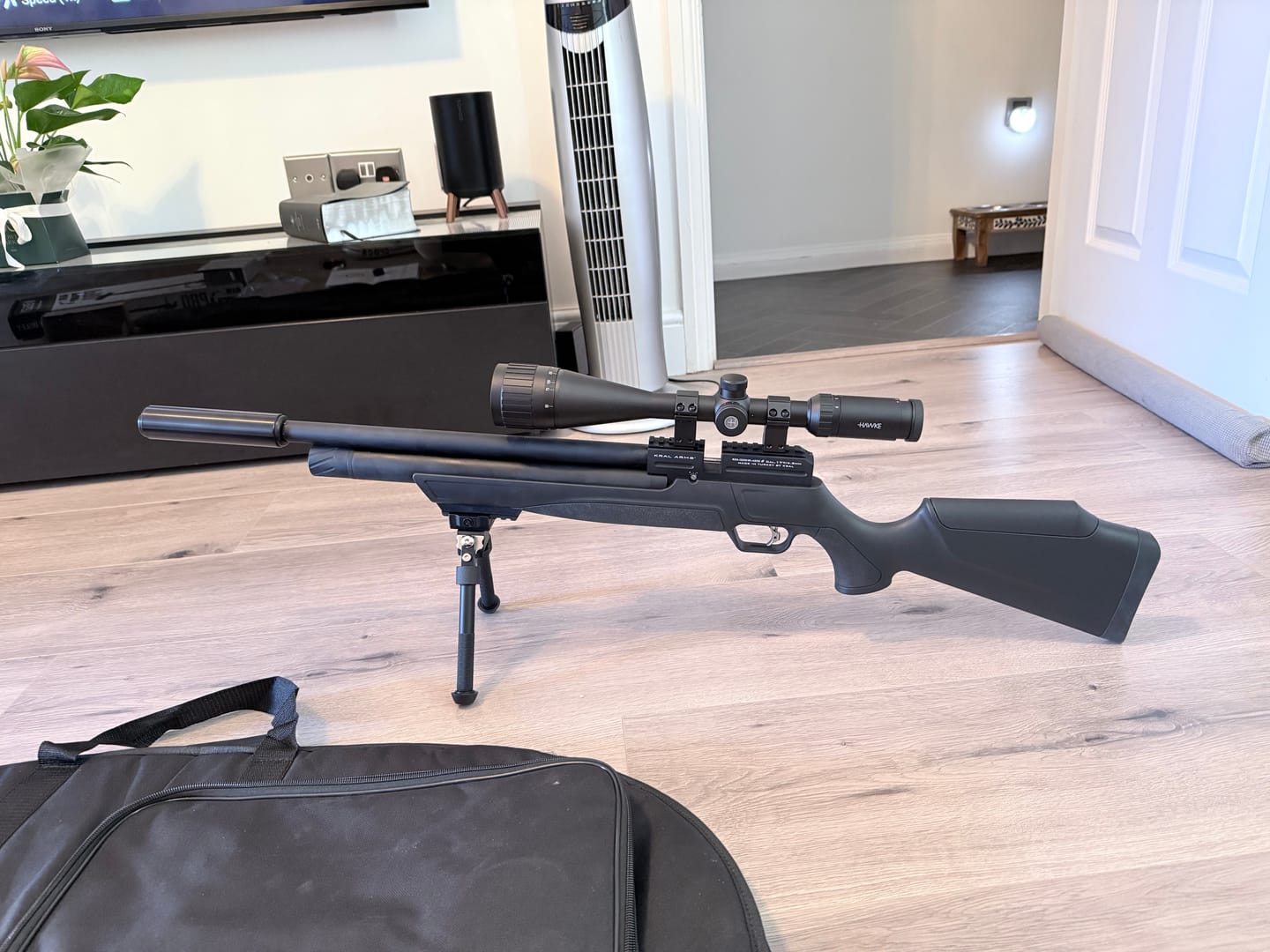 Customer photo review of Puncher K Air Rifle Combo (Black)