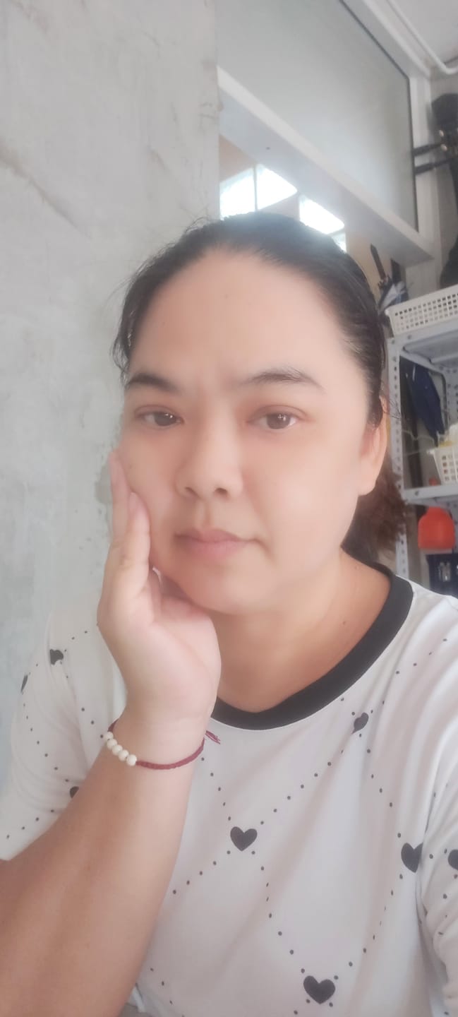 Customer photo review of ครีมบำรุงผิวหน้า Tea Tree Essence Repair Firming Cream 50 มล.