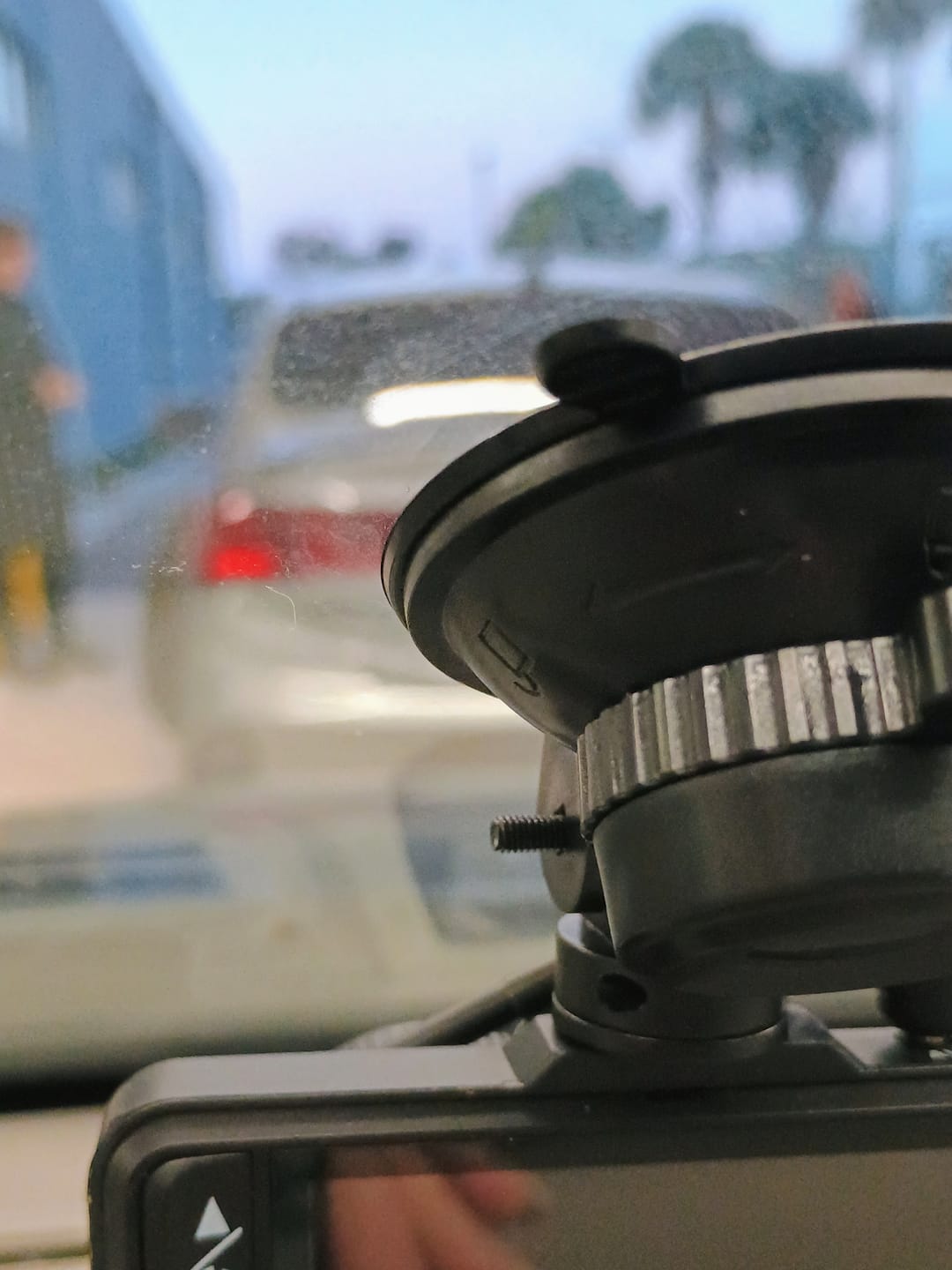 Customer photo review of 4K Dash Cam Pro – Ultra HD recording with front/rear cameras, night vision, and 24/7 monitoring