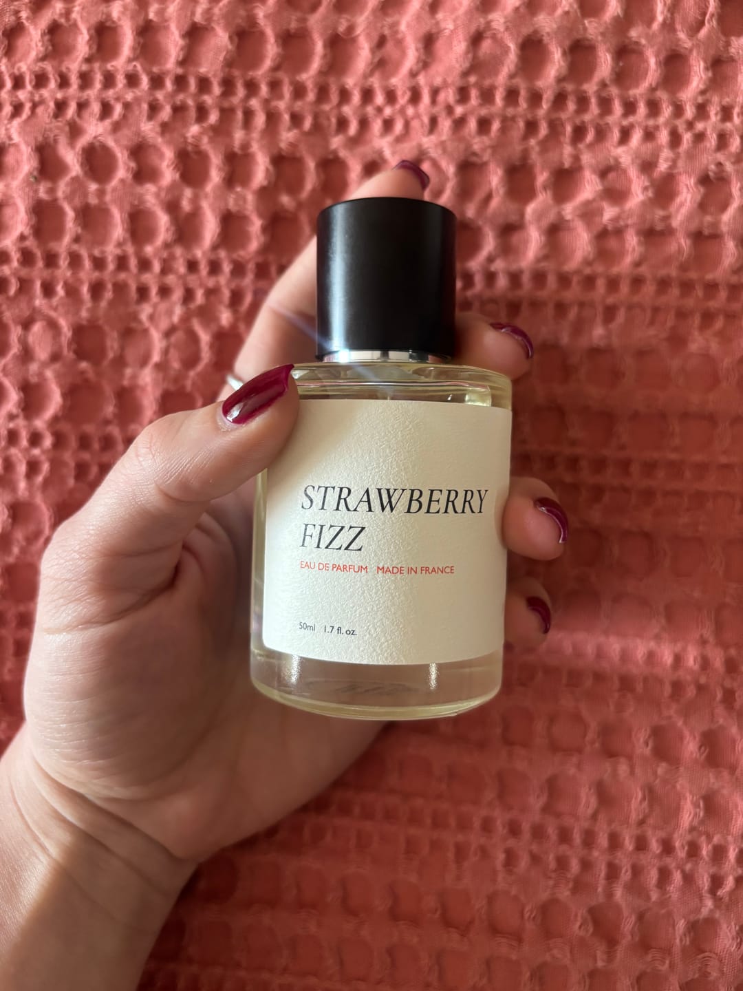 Customer photo review of Strawberry Fizz