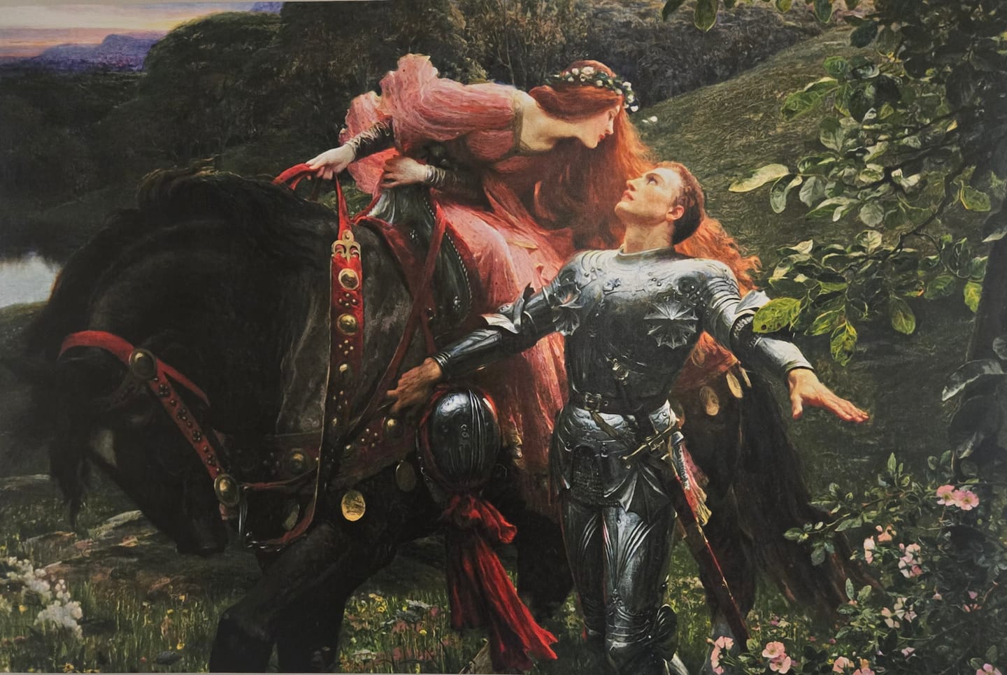 Customer photo review of La Belle Dame Sans Merci By Sir Frank Dicksee