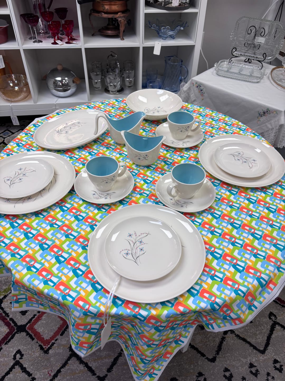 Customer photo review of 1950's Geometric Fabric - Multi