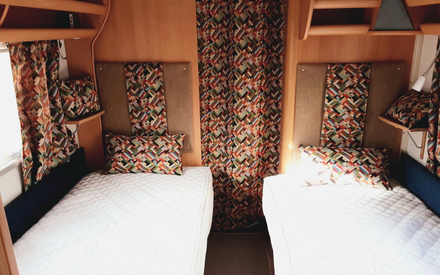 Customer photo review of Multicoloured Blocks Tapestry Fabric