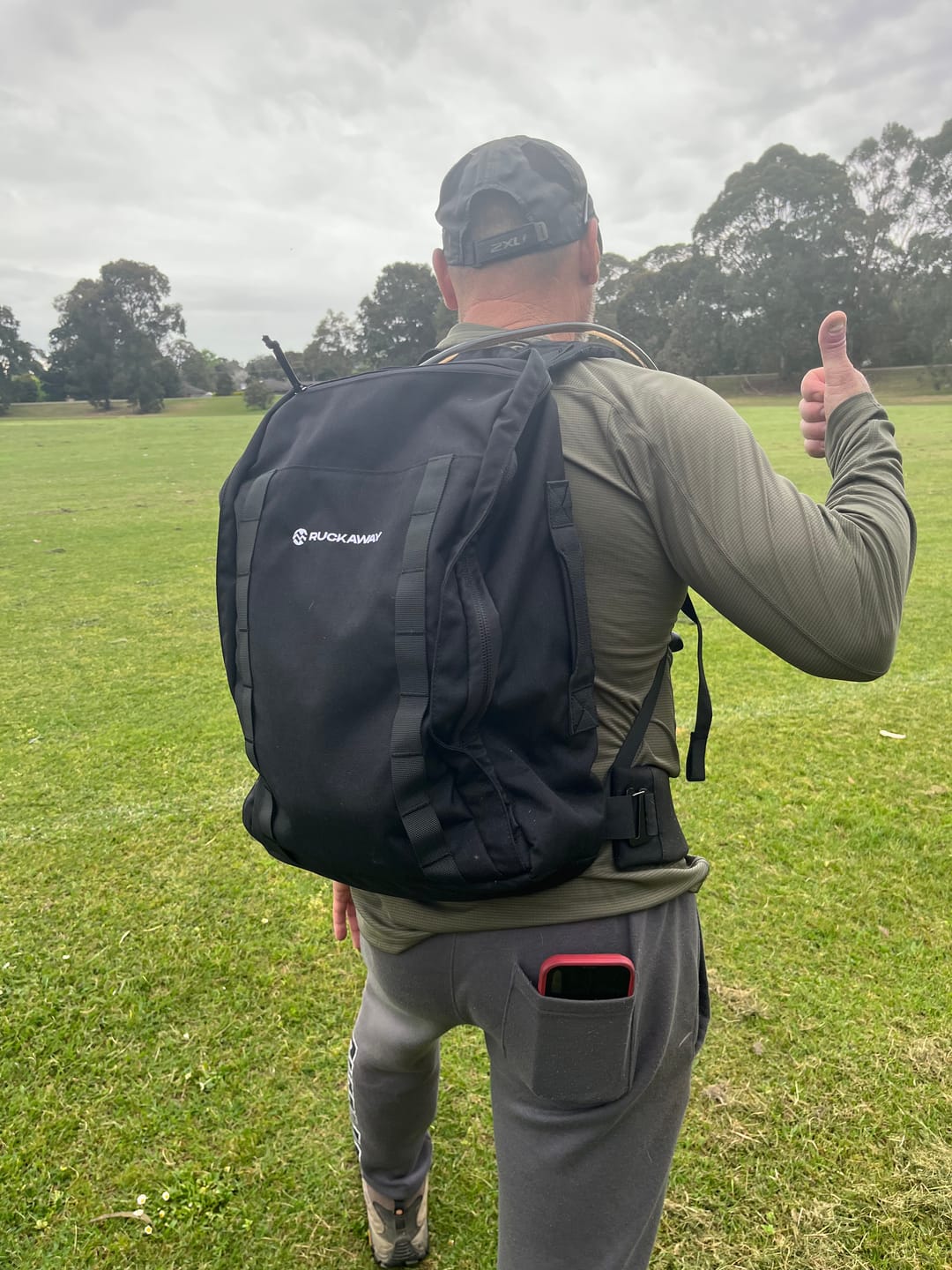 Customer photo review of RUCKING BACKPACK
