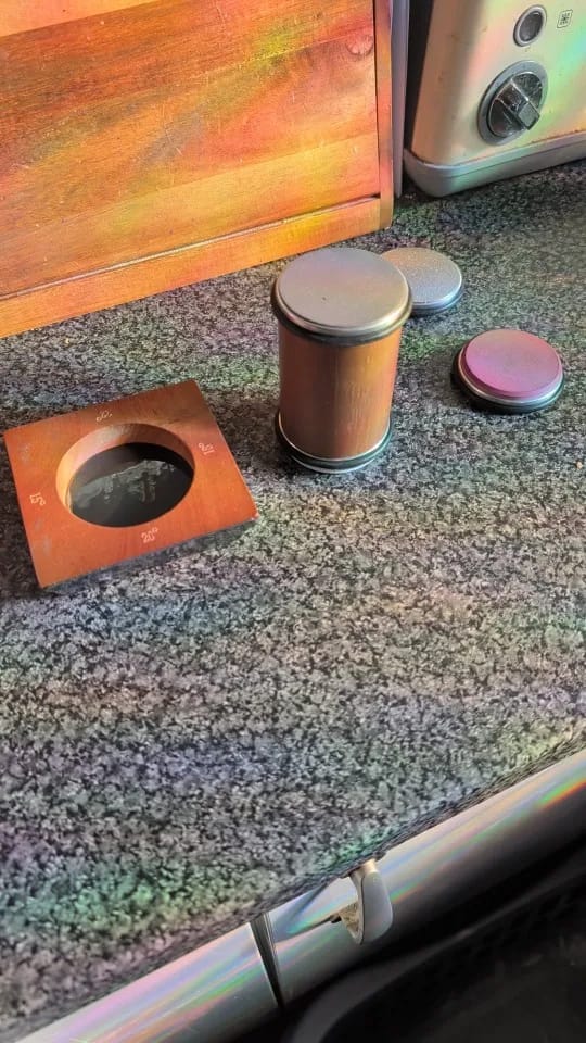 Customer photo review of Rollmaster Rolling Knife Sharpener™