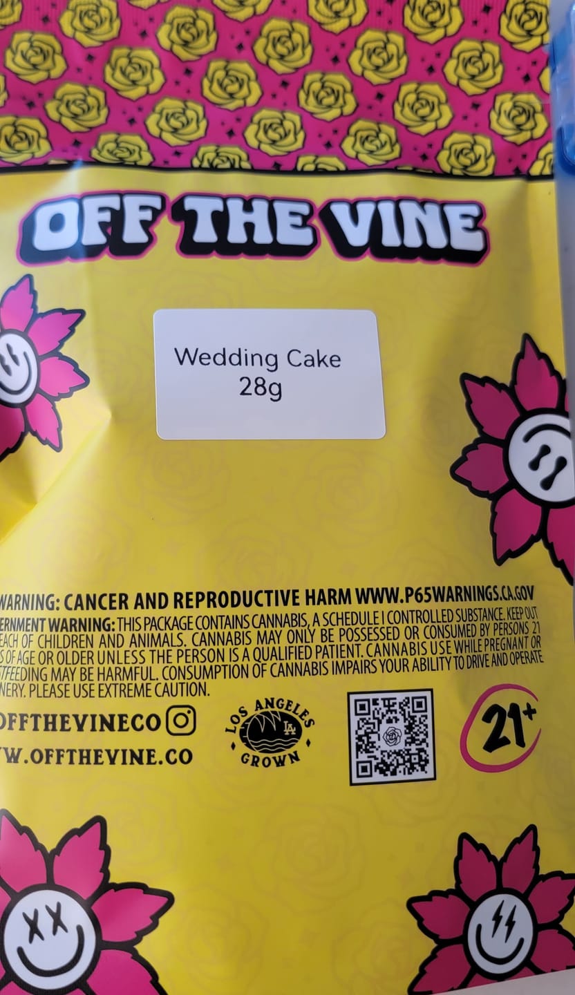 Customer photo review of Wedding Cake Premium THCa Flower