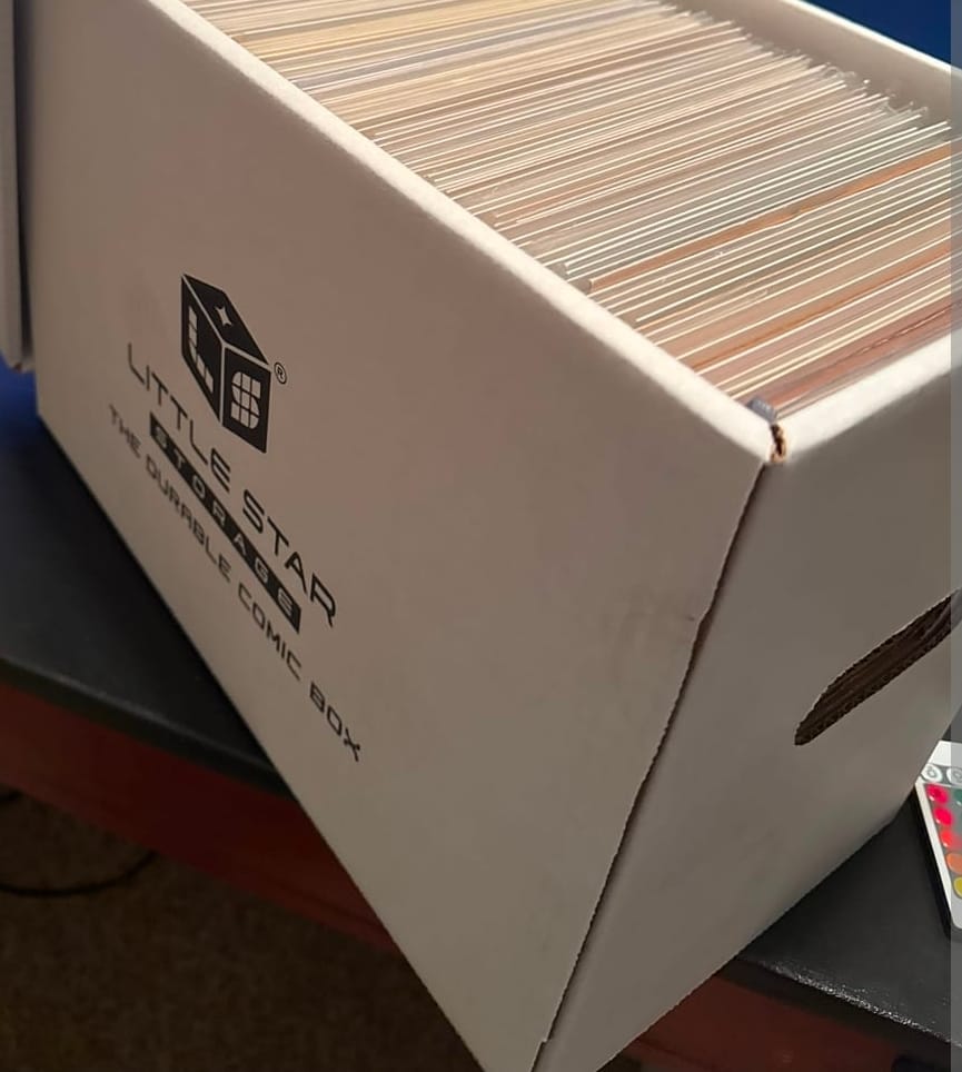 Customer photo review of Short Comic Box - 10 Pack