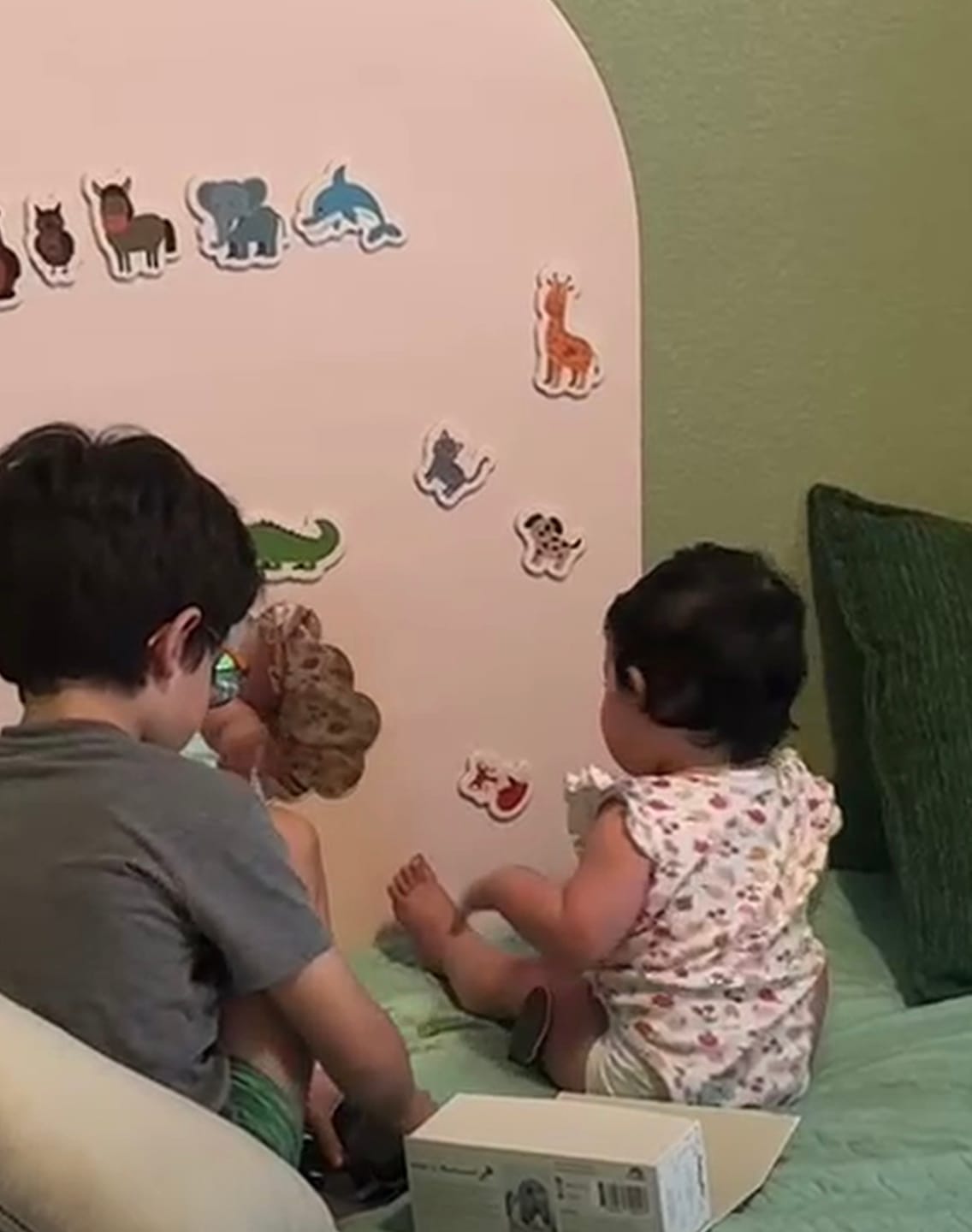 Customer photo review of Magnetic Wall Board