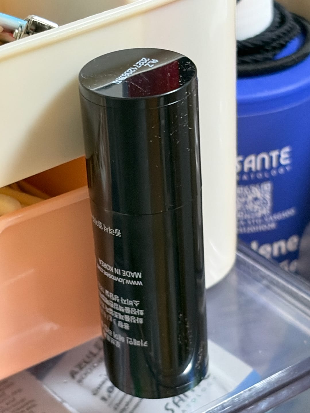 Customer photo review of LOV ROSÉE Caffeine Hairline Cushion Stick 3g