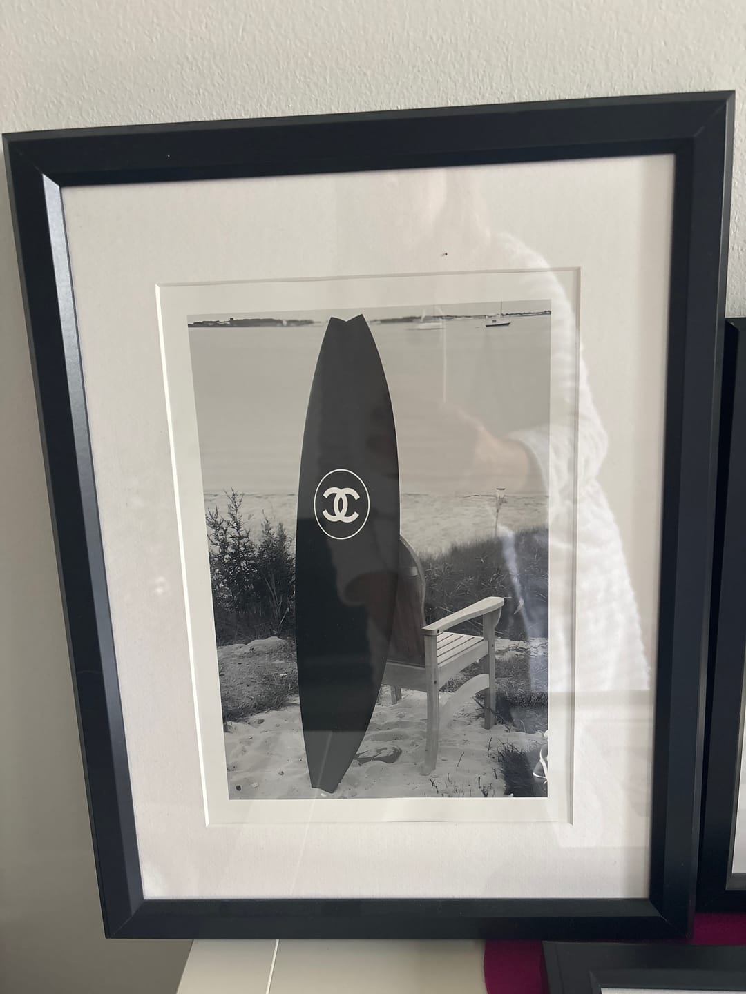 Customer photo review of Black Surfboard Poster