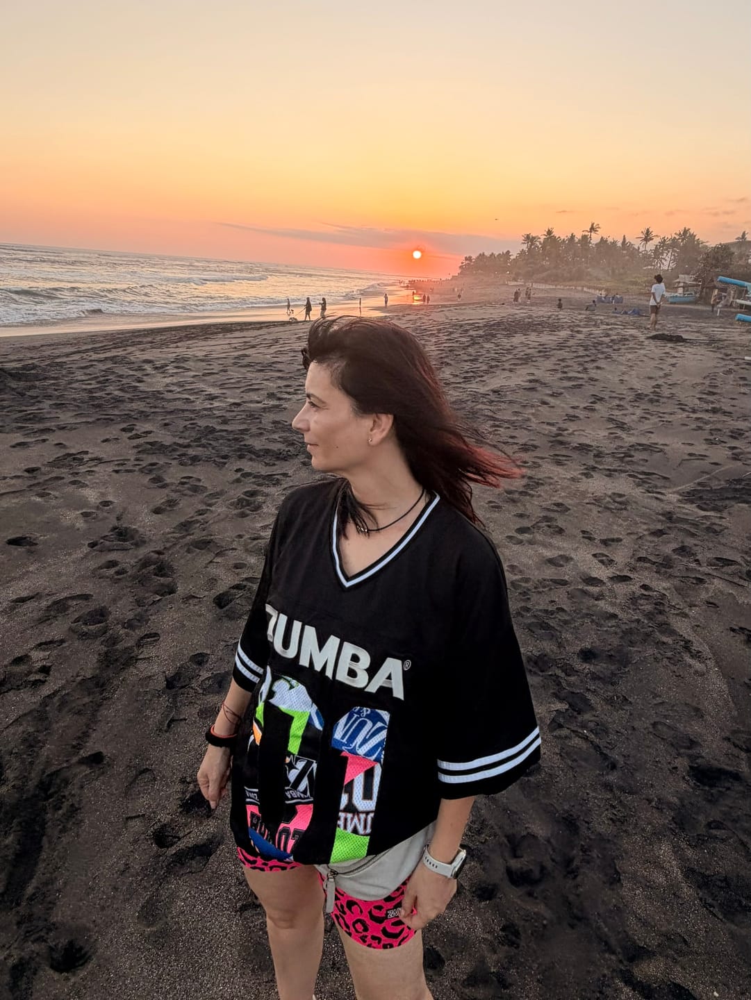 Customer photo review of Zumba Mesh Crop Top