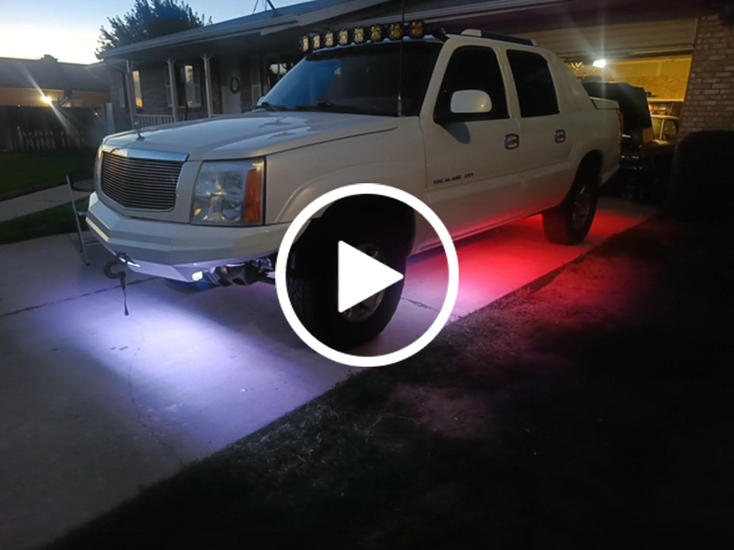 Customer video review of ELGlow® PRO Universal Car Underglow Kit