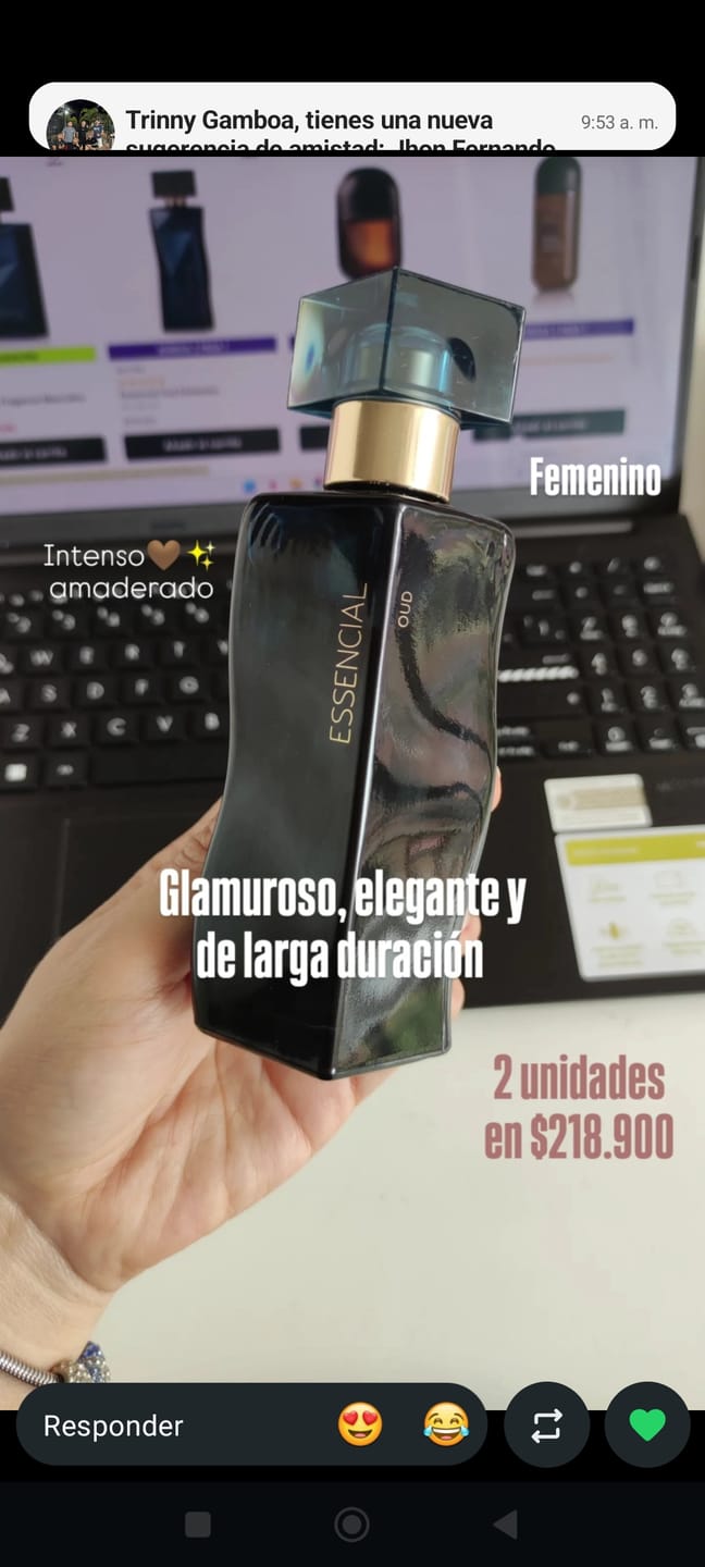 Customer photo review of Essencial Oud Femenina