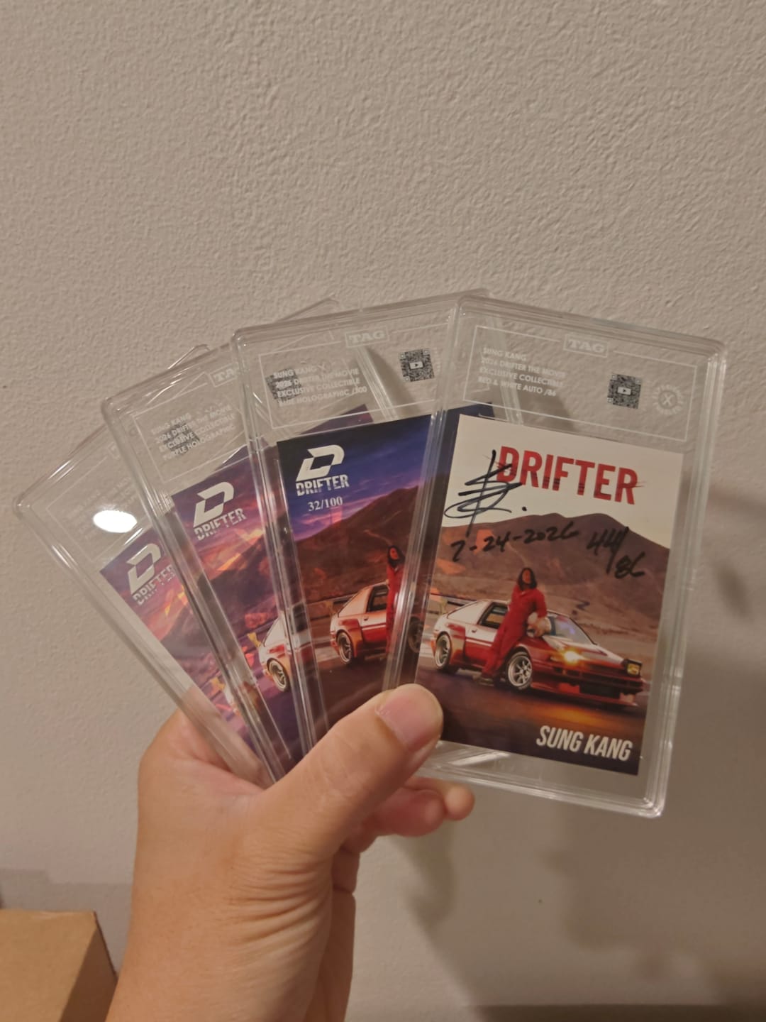 Customer photo review of Sung Kang Drifter the Movie Mystery Slab