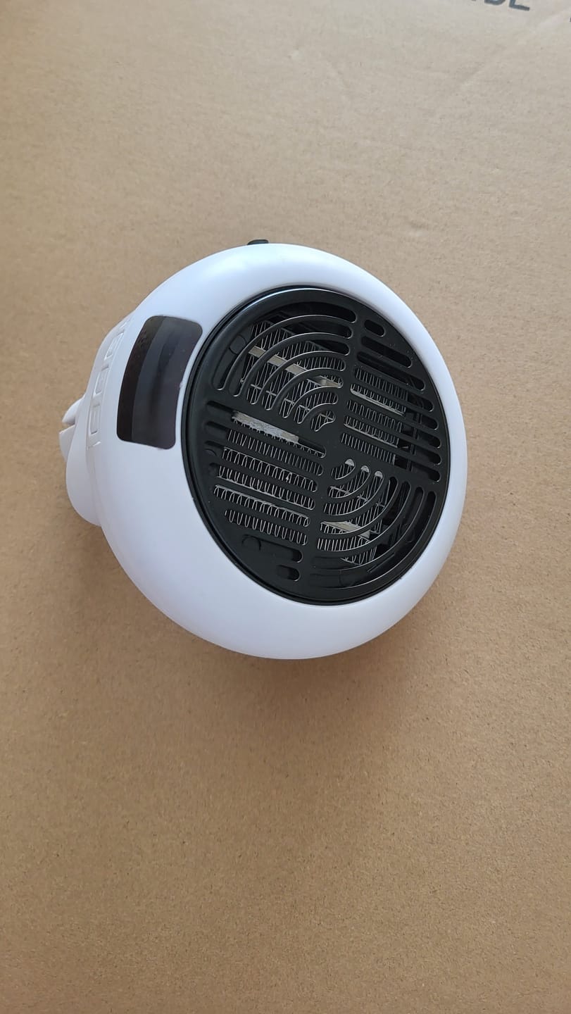 Customer photo review of Calefactor Personal Portátil