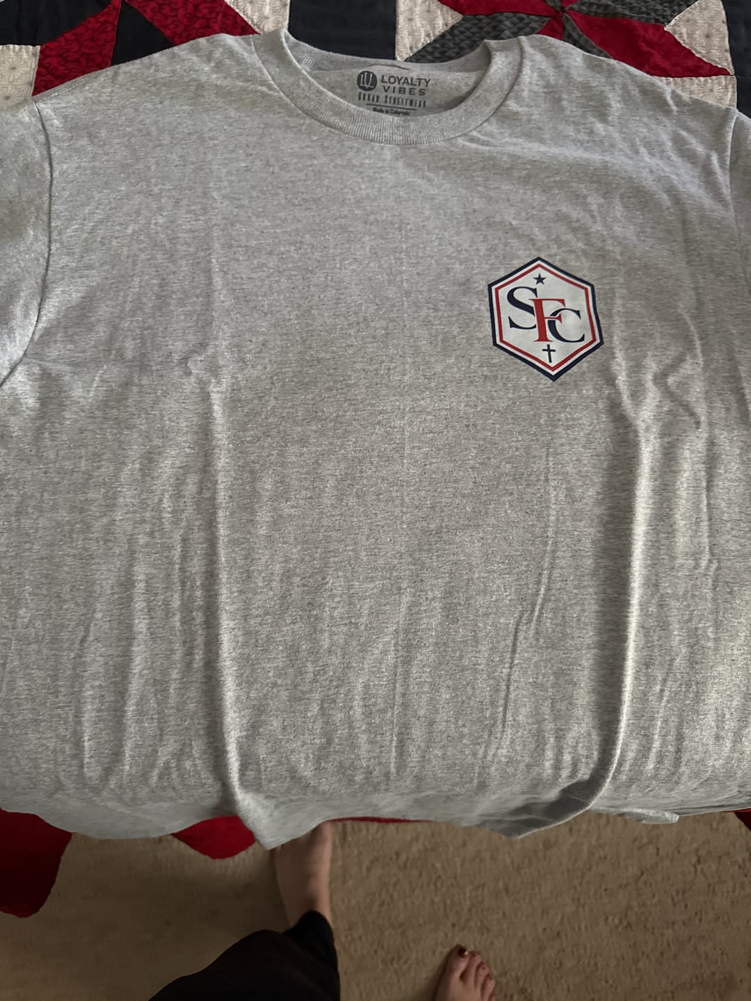 Customer photo review of Men's Custom T-Shirt