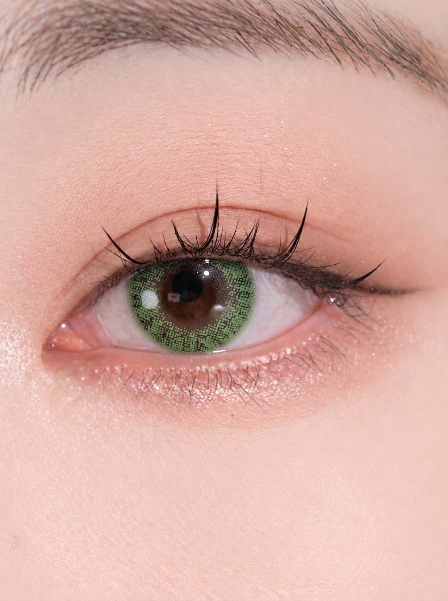 Customer photo review of Mojito Green Colored Contacts (2Pcs) 6 Months