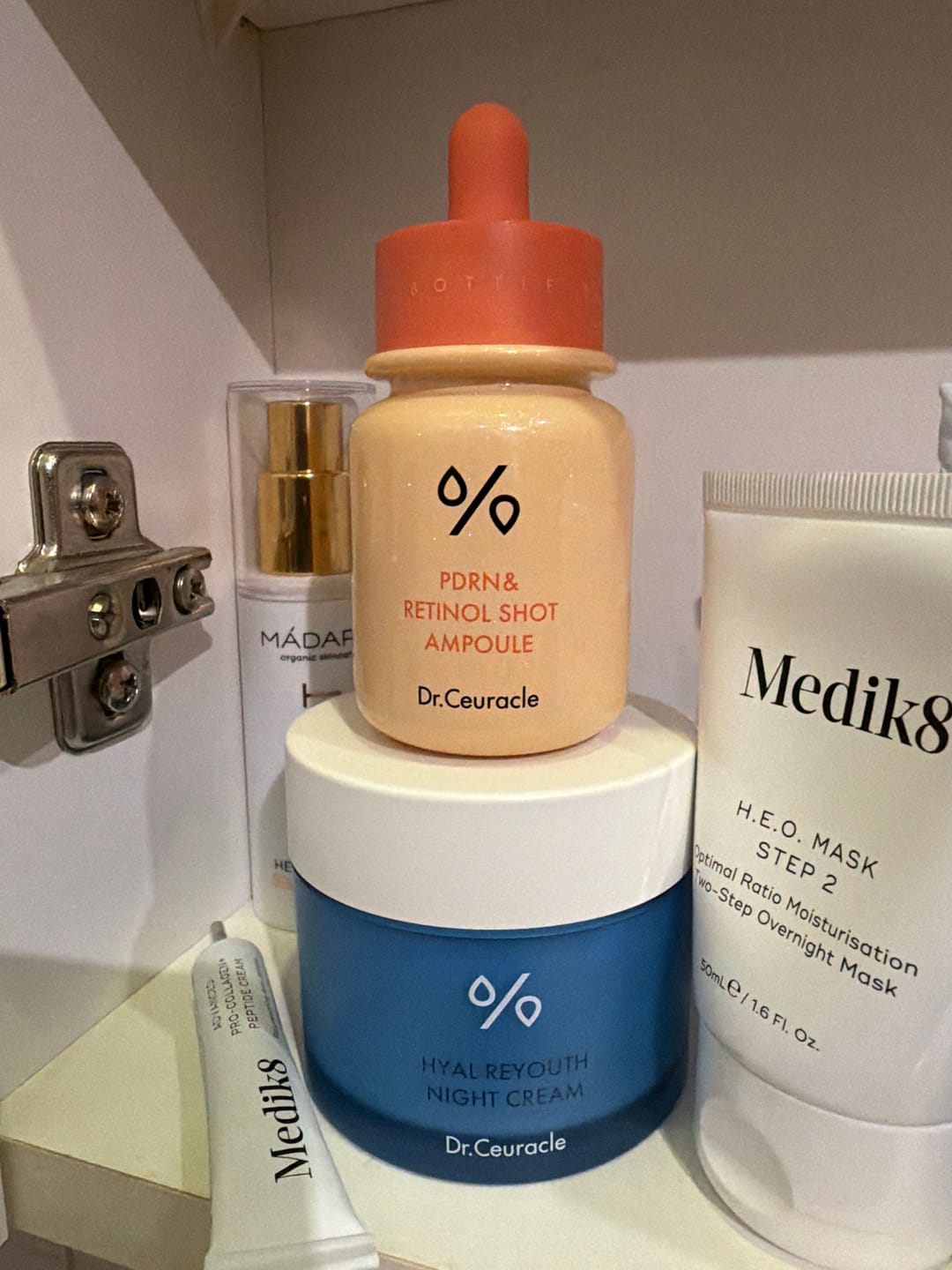 Customer photo review of Ampulu serums ar retinolu Dr. Ceuracle PDRN & Retinol Shot Ampoule