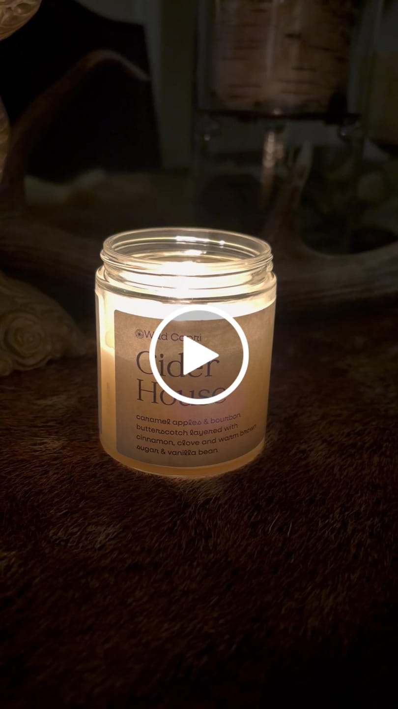 Customer video review of Cider House Candle | Small Batch Exclusive