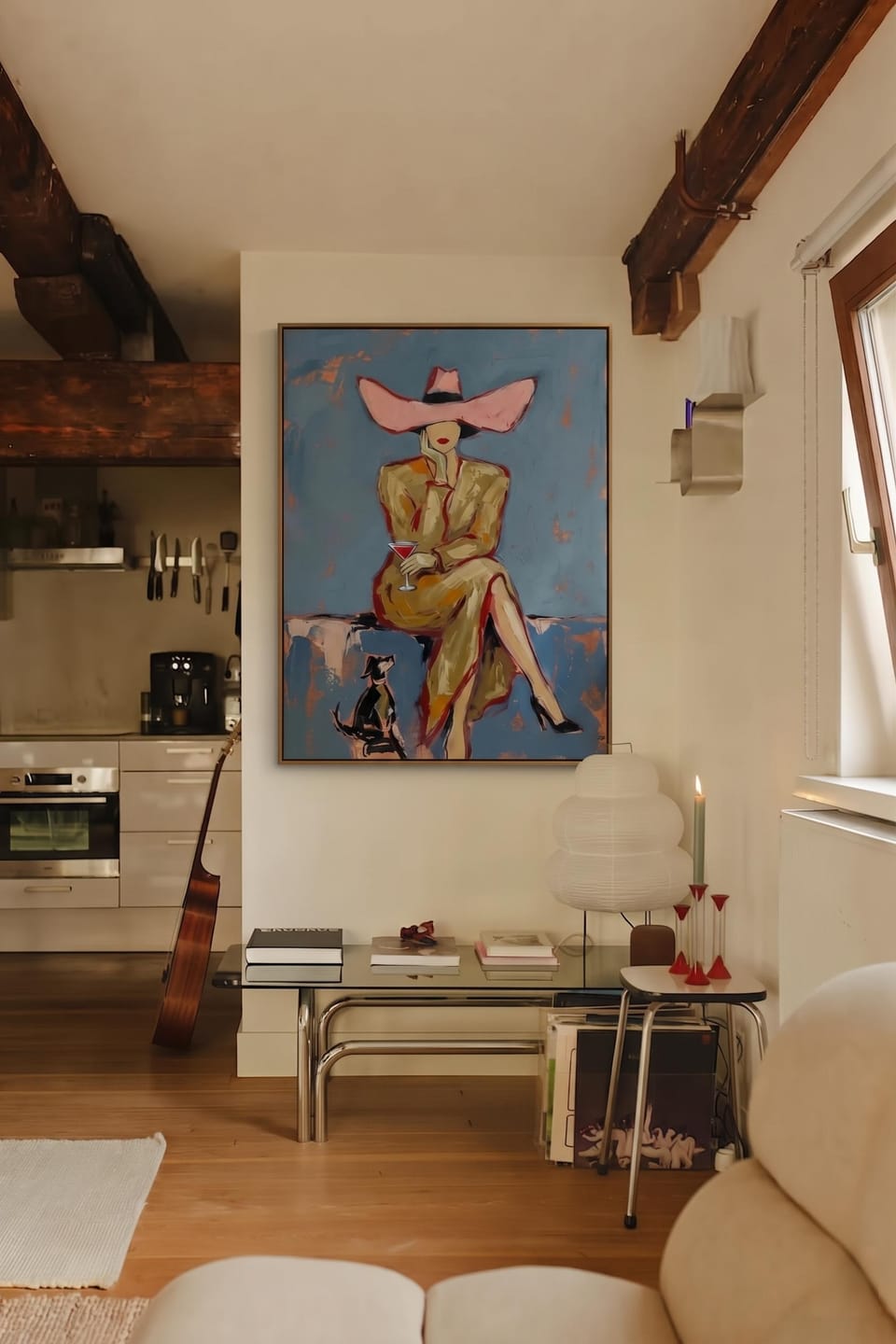 Customer photo review of Vintage Americana Art | Western Lady’s Sip