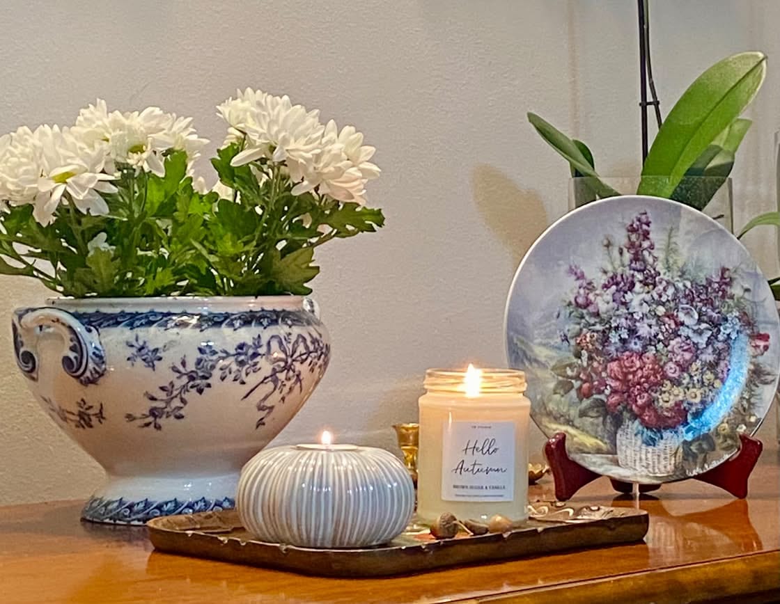 Customer photo review of "Hello Autumn" Candle