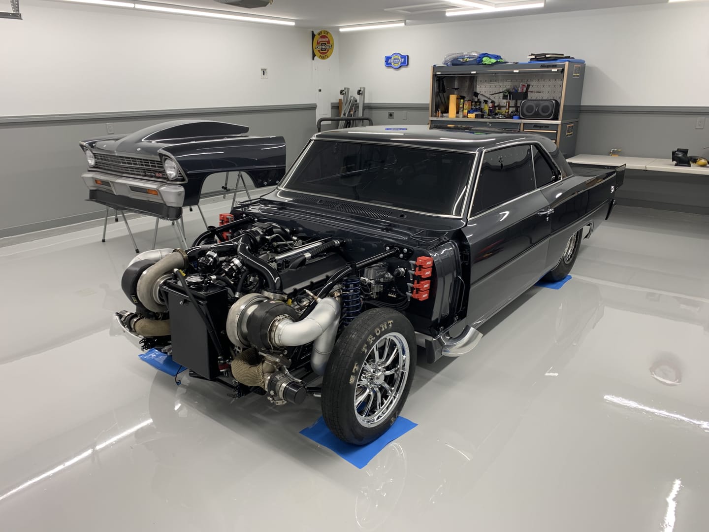 Customer photo review of Motion Raceworks SINGLE Wastegate Turbocharged CO2 Kit