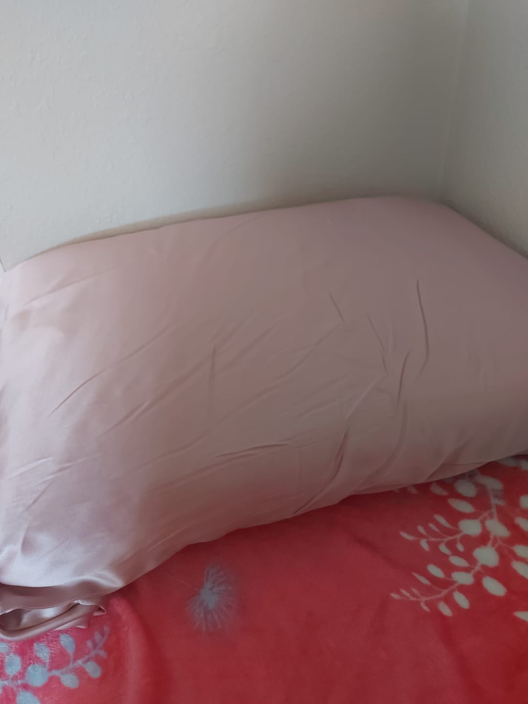 Customer photo review of 25 Momme 100% Pure Mulberry Silk Pillowcase