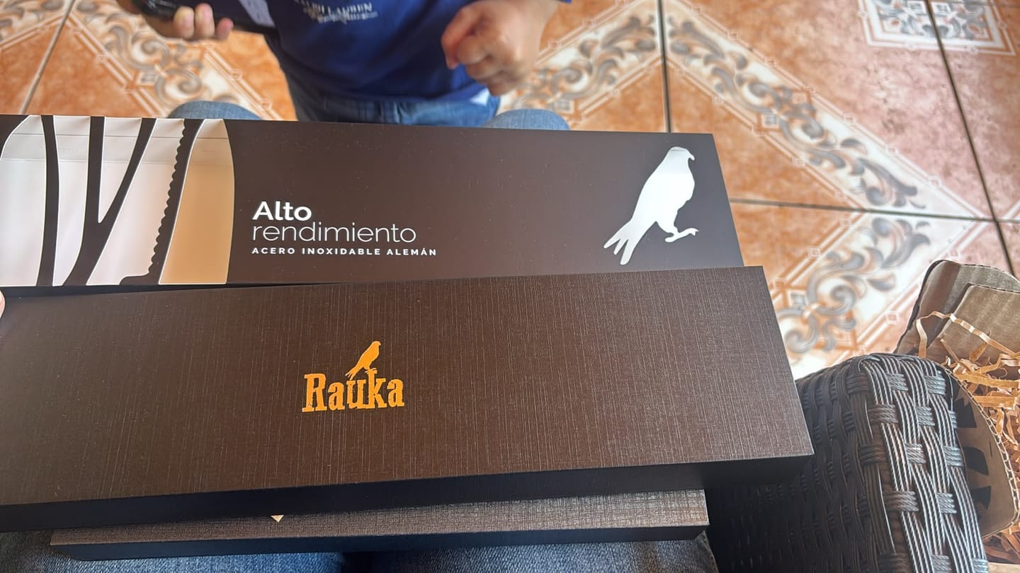 Customer photo review of Cuchillo Puntilla de Cocina de Acero Inoxidable 22cm "Puntilla Blanca"
