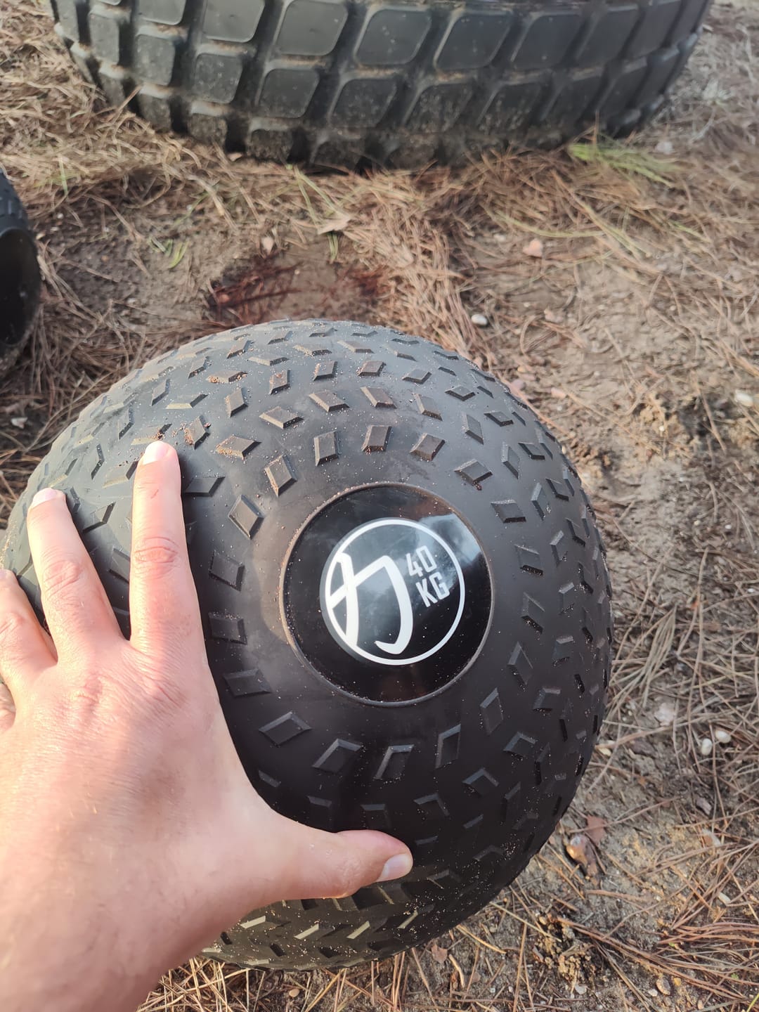Customer photo review of Textured Slam Balls/D-Balls - 3-100KG