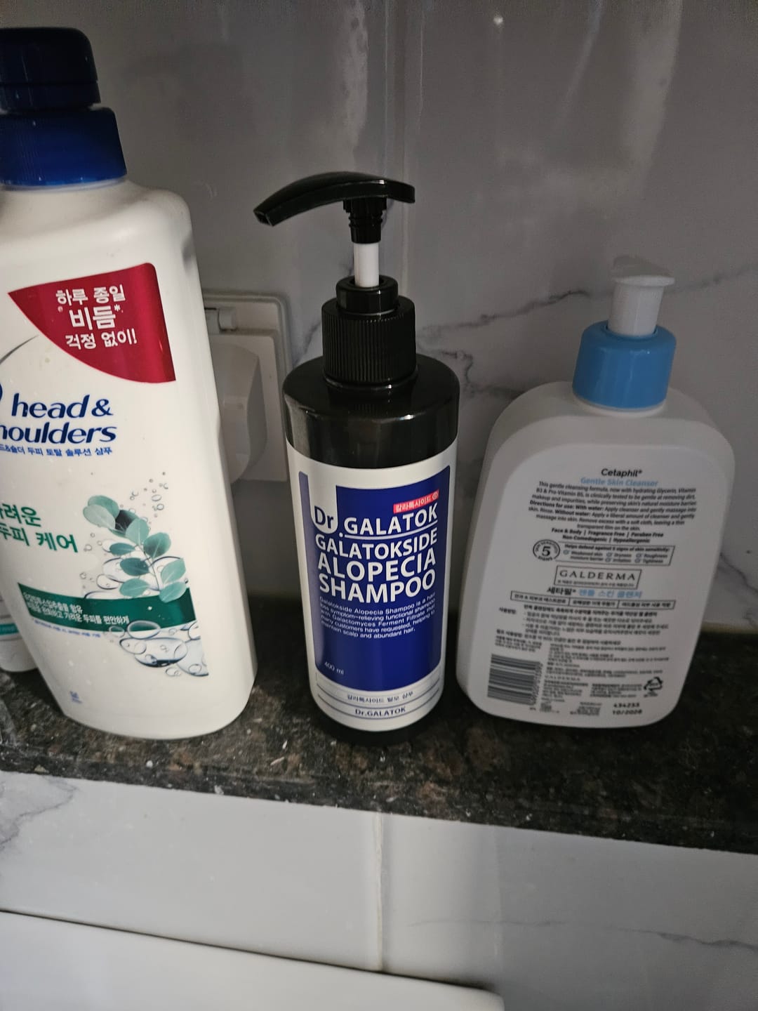 Customer photo review of Sidmool Galatokside Fragrance-Free Alopecia Shampoo 400ml